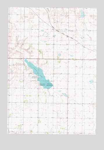 Spring Lake, SD USGS Topographic Map