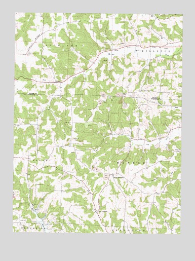 Spring Mountain, OH USGS Topographic Map