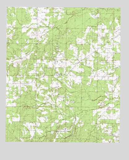 Spring Ridge, LA USGS Topographic Map