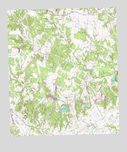 Spring Seat, TX USGS Topographic Map