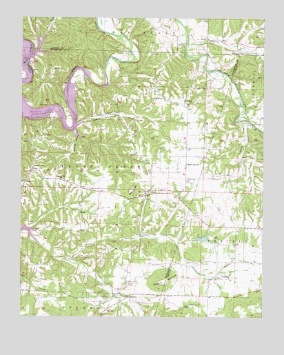 Spring Valley, AR USGS Topographic Map
