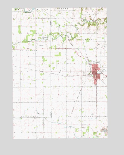 Spring Valley, MN USGS Topographic Map