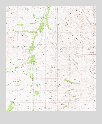 Spring Water Canyon, AZ USGS Topographic Map