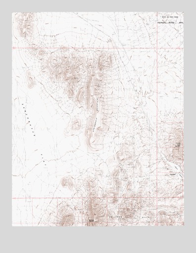 Springdale, NV USGS Topographic Map