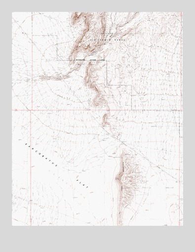 Springdale NW, NV USGS Topographic Map