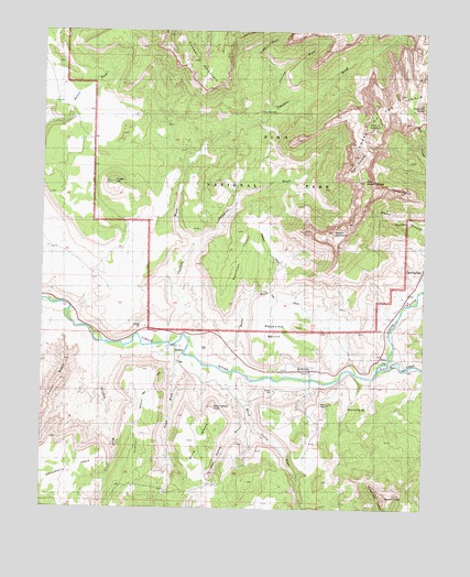 Springdale West, UT USGS Topographic Map