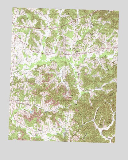 Blackwater, KY USGS Topographic Map