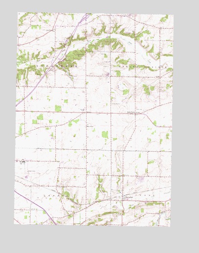 Springfield, WI USGS Topographic Map