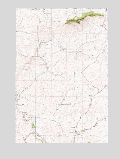 Albion, WA USGS Topographic Map
