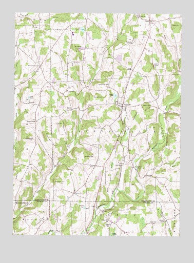 Springville, PA USGS Topographic Map