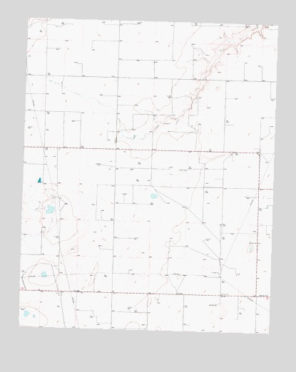 Spurlock Chapel, TX USGS Topographic Map