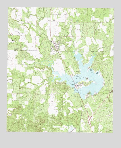 Blackwell, TX USGS Topographic Map
