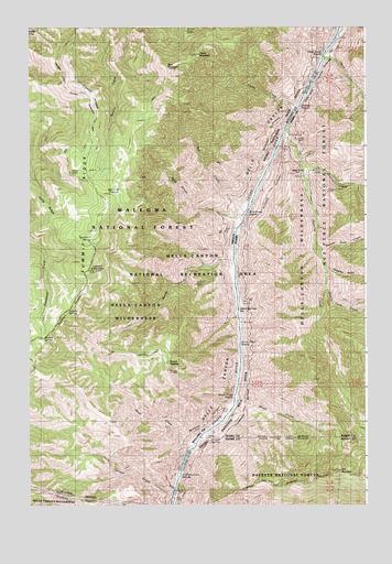 Squirrel Prairie, OR USGS Topographic Map