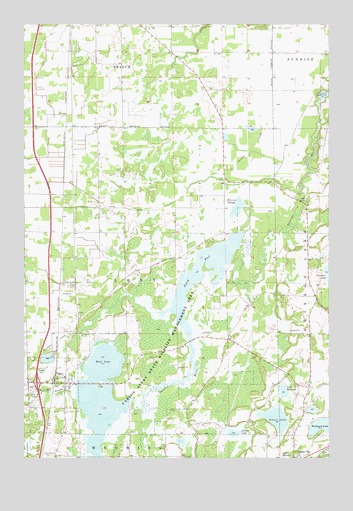 Stacy, MN USGS Topographic Map