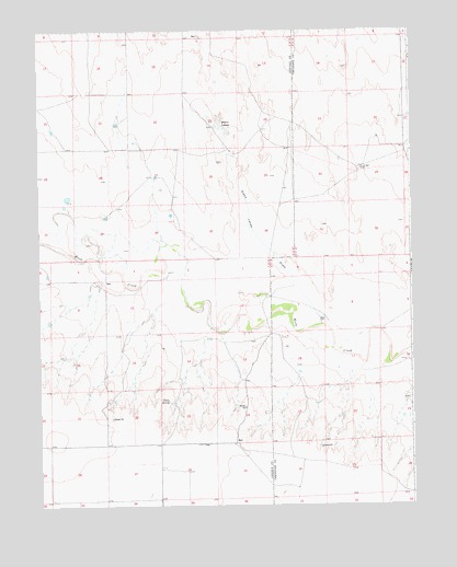 Stacy Lakes Draw, CO USGS Topographic Map