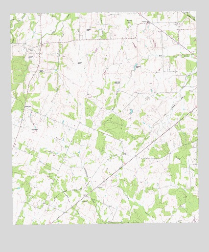 Blackwell Lake, TX USGS Topographic Map