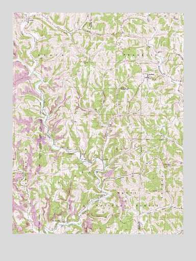Stafford, OH USGS Topographic Map