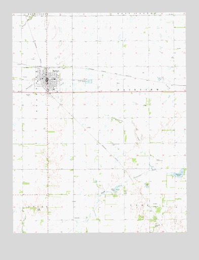 Stafford, KS USGS Topographic Map