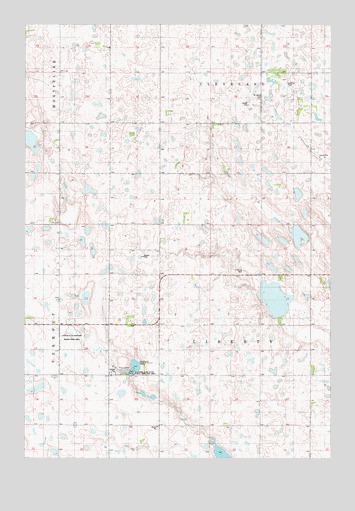 Stafford Dam, SD USGS Topographic Map