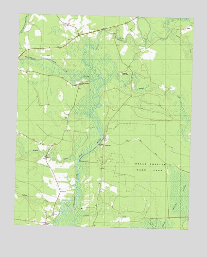 Stag Park, NC USGS Topographic Map