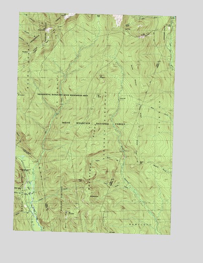 Stairs Mountain, NH USGS Topographic Map