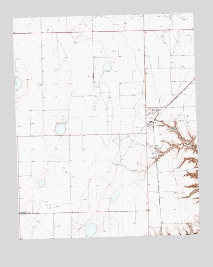 Stallwitz Lake, TX USGS Topographic Map