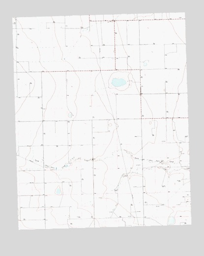 Stallwitz Lake NE, TX USGS Topographic Map