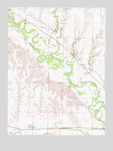 Stamford, NE USGS Topographic Map