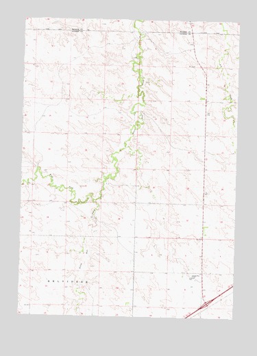 Stamford NW, SD USGS Topographic Map