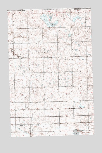 Stampede, ND USGS Topographic Map