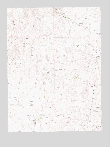 Stampede Ranch, NV USGS Topographic Map