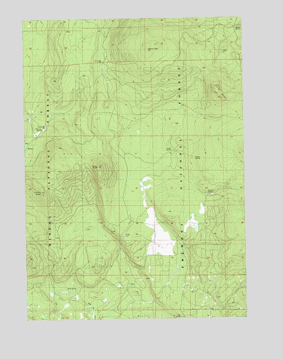 Stams Mountain, OR USGS Topographic Map