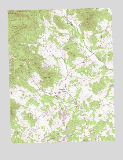 Stanardsville, VA USGS Topographic Map