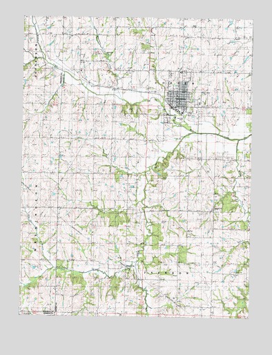 Stanberry, MO USGS Topographic Map
