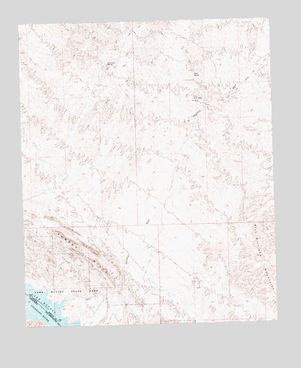 Standard Wash, AZ USGS Topographic Map