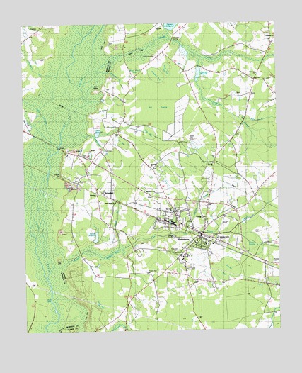 Bladenboro, NC USGS Topographic Map