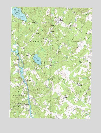 Standish, ME USGS Topographic Map