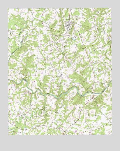 Stanfield, NC USGS Topographic Map