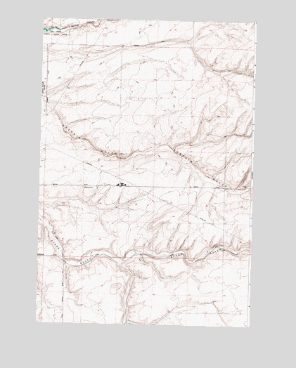 Stanfield SE, OR USGS Topographic Map