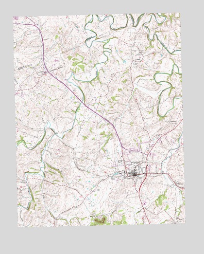 Stanford, KY USGS Topographic Map