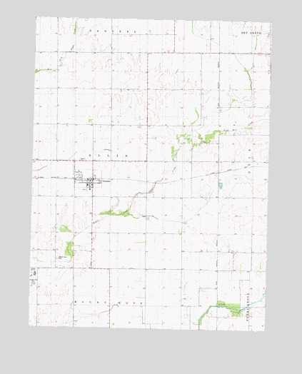 Stanford, IL USGS Topographic Map