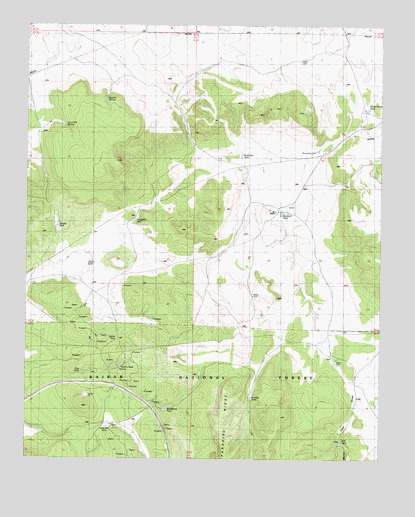 Stanford Tank, AZ USGS Topographic Map