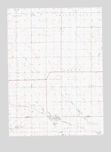 Stanley, IA USGS Topographic Map