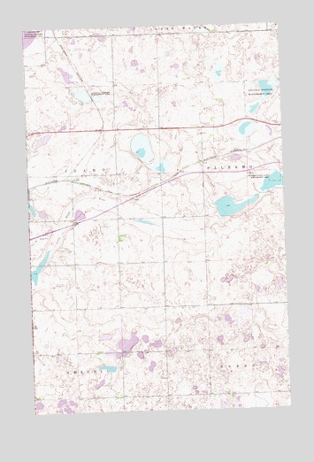 Stanley SE, ND USGS Topographic Map