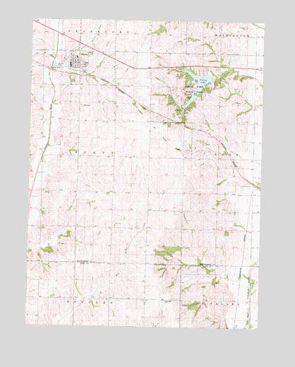 Stanton, IA USGS Topographic Map