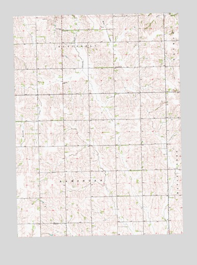 Stanton SW, NE USGS Topographic Map