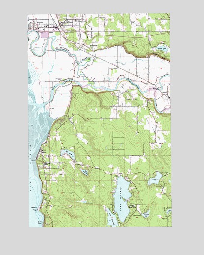 Stanwood, WA USGS Topographic Map