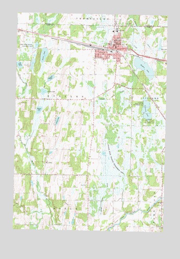 Staples, MN USGS Topographic Map