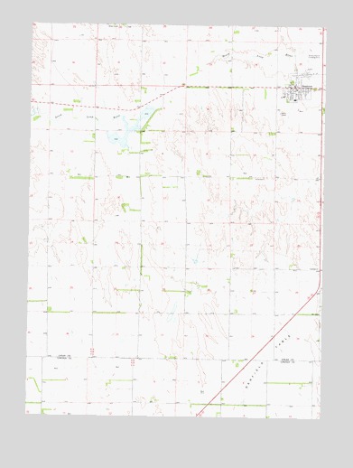 Stapleton, NE USGS Topographic Map