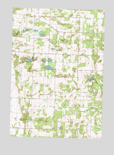 Blaine, WI USGS Topographic Map
